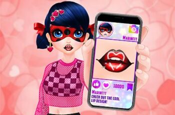 Cute Lip Design For Marinette