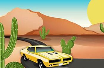 Desert Car Race