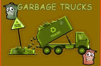 Garbage Trucks – Hidden Trash Can