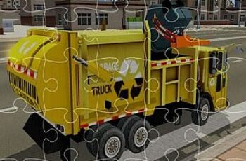 Garbage Trucks Jigsaw