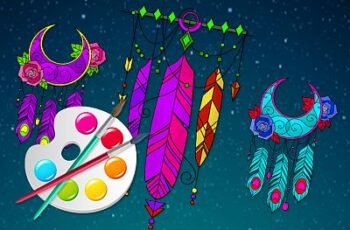 Miraculous Dream Catcher Coloring Book