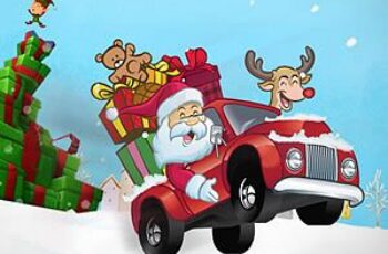 Santa Gift Truck